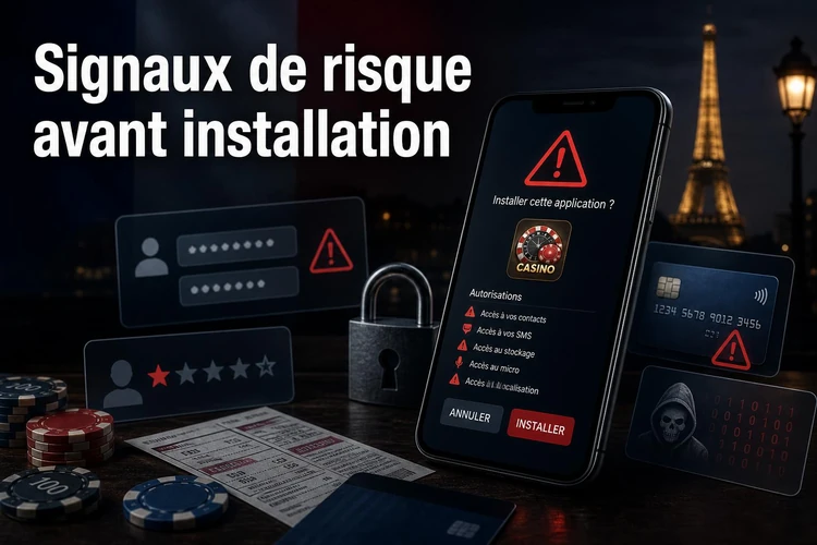 Signaux de risque avant installation
