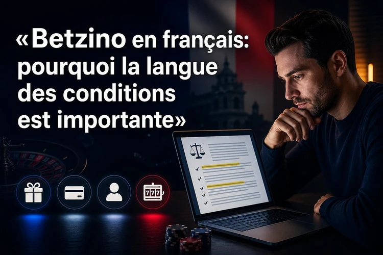 Betzino en français: pourquoi la langue des conditions est importante