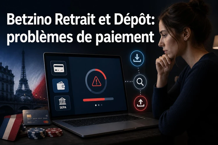 Betzino Retrait et Dépôt: comprendre les problèmes de paiement possibles