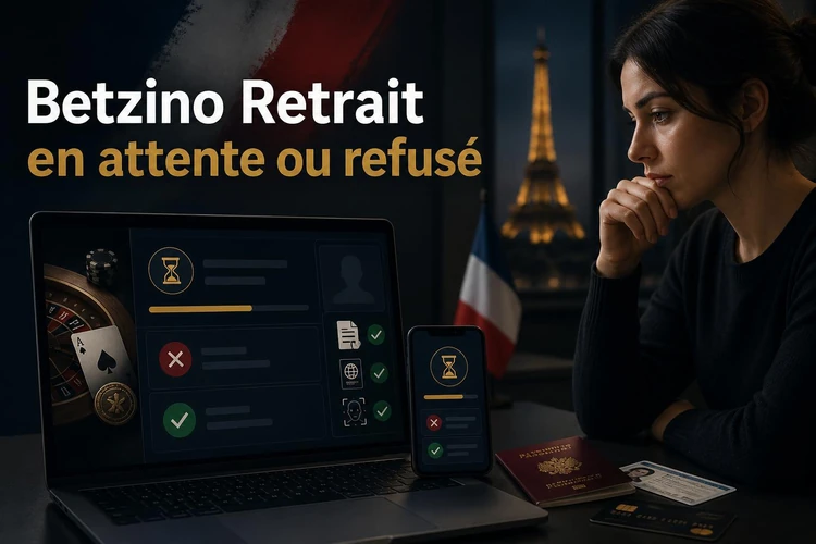 Betzino Retrait en attente ou refusé: que vérifier